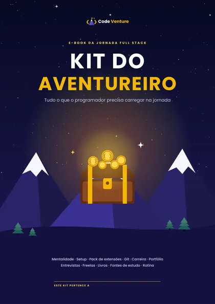 Capa do e-book Kit do Aventureiro