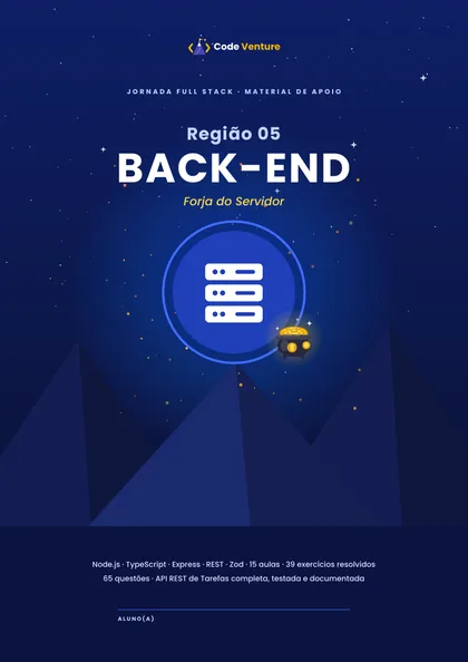 Capa do e-book da Região 05: Back-end