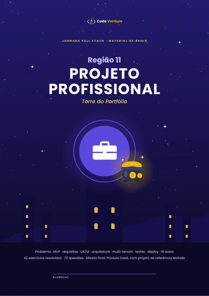 Capa do e-book da Região 11: Projeto Profissional
